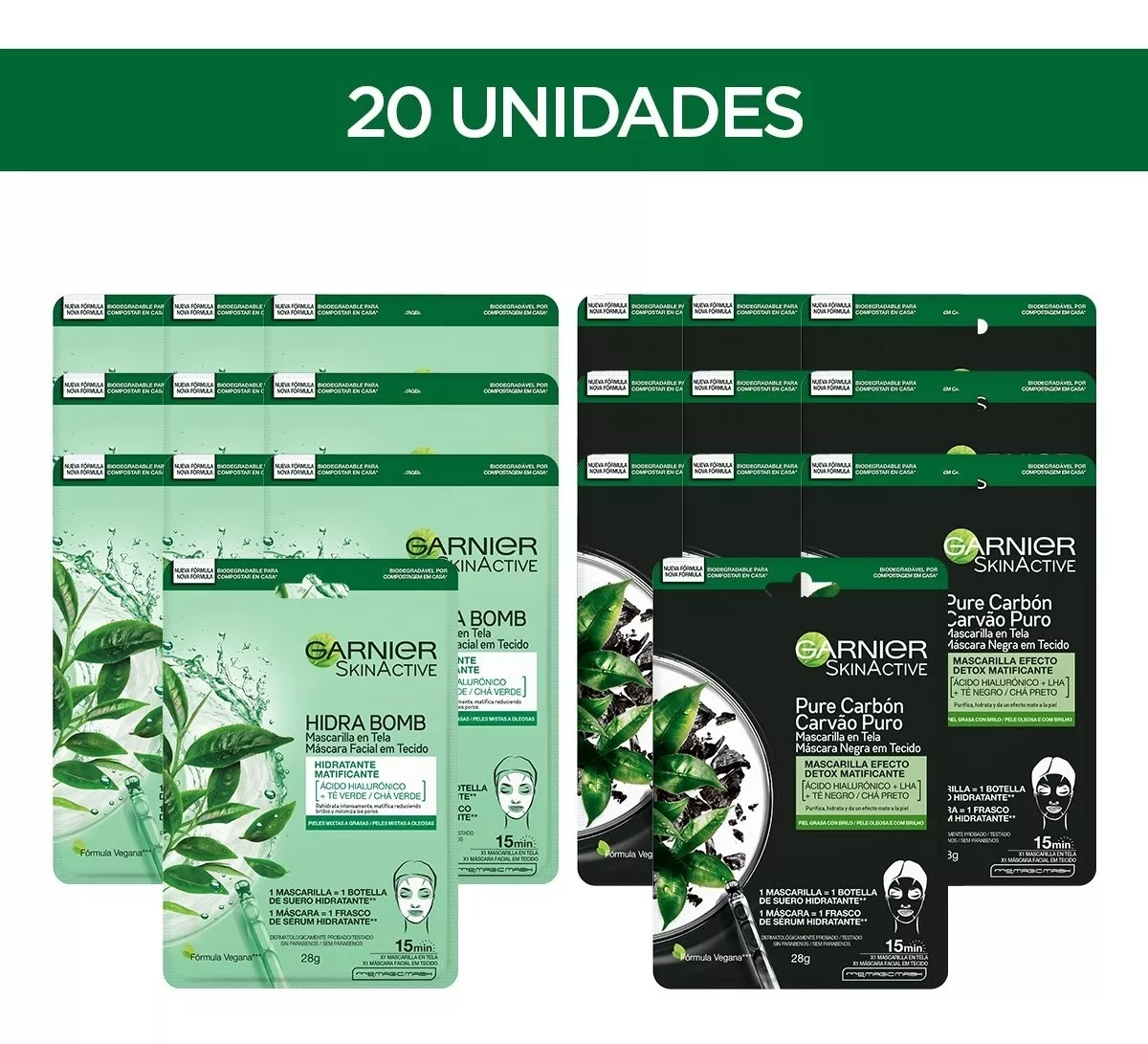 Tercera imagen para búsqueda de skin care kit garnier