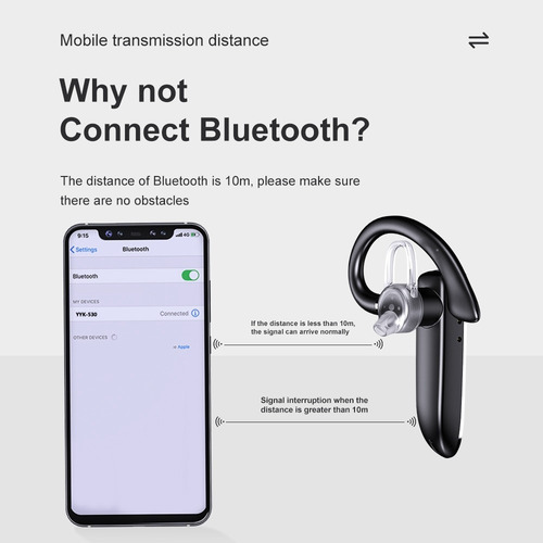 . Audífonos Bluetooth 5.0 De Doble Micrófono Para Conductore