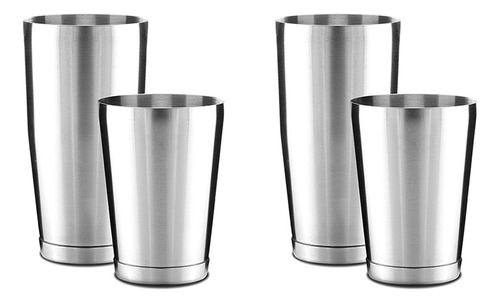 Set De 2 Cocteleras Premium Piece Pro Boston Shaker Se