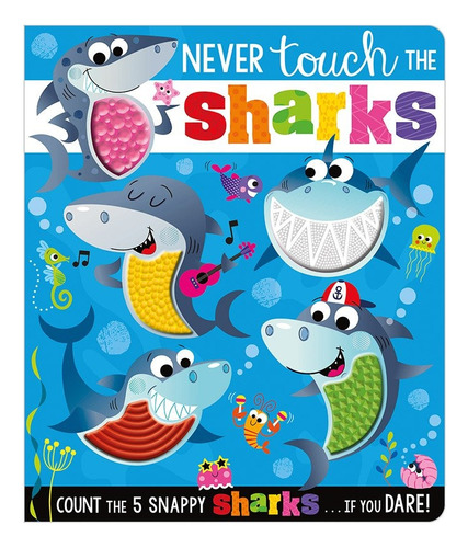 Libro Infantil Nunca Toques A Los Tiburones Sensorial Niños