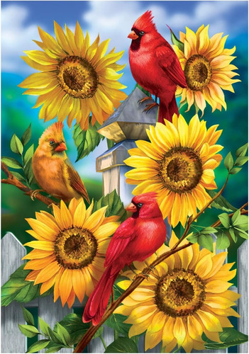 5d Diamond Painting Kit Pintura Diamante 5d  30x40 Girasol