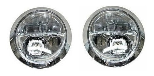 Par Juego Faros Mini Cooper  2002 - 2006 Hjk