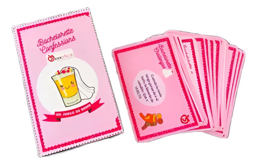 Juego De Mesa Despedida Mujer Cartas Original Pareja