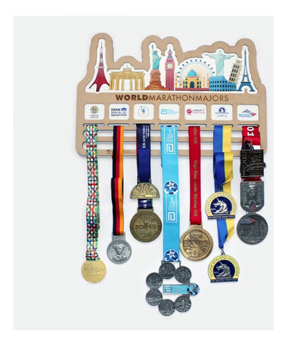 Medallero Marathon / Porta Medallas
