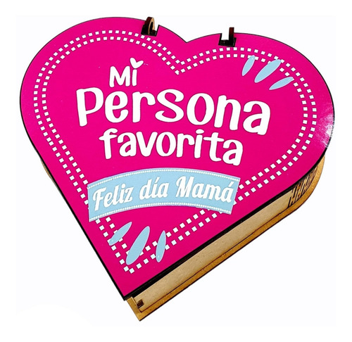 Imagen 10 de 10 de Caja Bombonera Corazón Fibrofacil Laminada X 10 Unidades