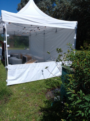 Imagen 3 de 10 de Alquiler De Gazebos Con Laterales Opcionales