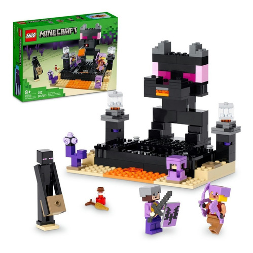 Kit De Construcción Lego Minecraft Combate En El End 21242