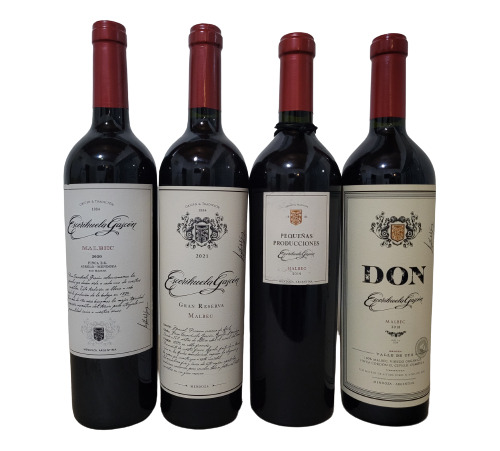 Combo Vinos Malbec - Colección Escorihuela X 4 Botellas 