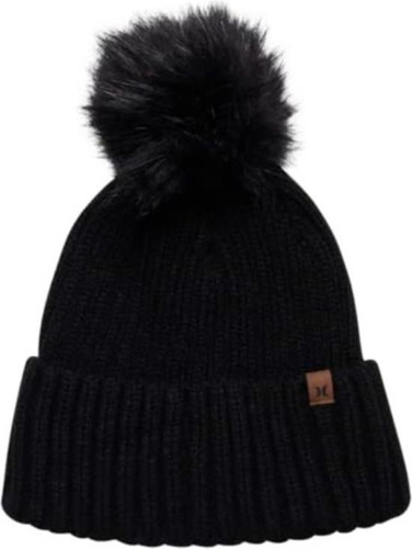 Gorro Invierno Hurley Mujer Gorro Punto Con Puño Enrollado