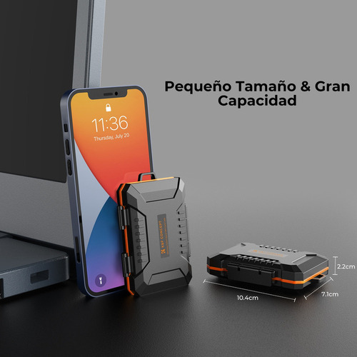 / K&f Concept Estojo Para Cartão De Memória Com 25 Slots