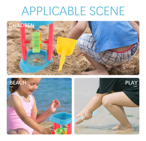 Juego De 8 Divertidos Juguetes De Playa Para Cavar En La Pla
