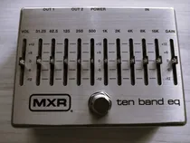 Comprar Pedal De Efecto Mxr Ten Band Eq M108s Plateado