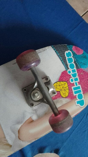 Skate Barbie Capacete Joelheira Cotoveleira Leia Descrição (Usado)