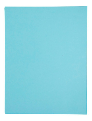 Hojas De Papel Bond Color Pastel 100 Piezas 75g Apsa Color Azul Claro
