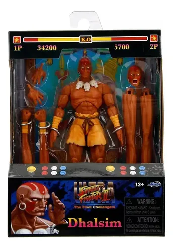 Dhalsim Ultra Street Fighter 2 Jada Toys | MercadoLivre