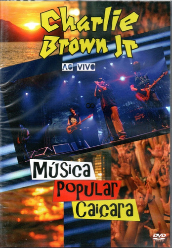 Dvd Charlie Brown Jr - Ao Vivo - Música Popular Caiçara