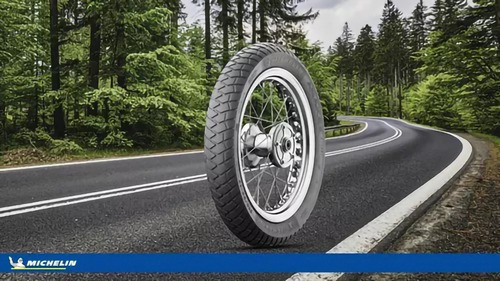 Llanta Michelin 120/90-17 64t Anakee Street D/p Tubeless