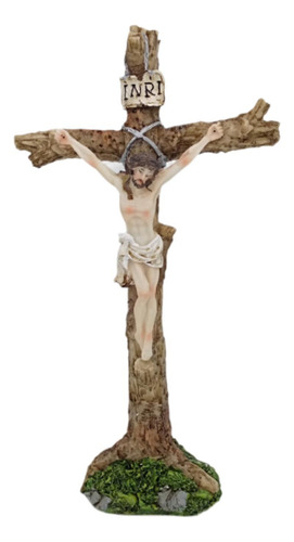 Escultura De Crucifijo De Pie Decoración De Pascua Muebles