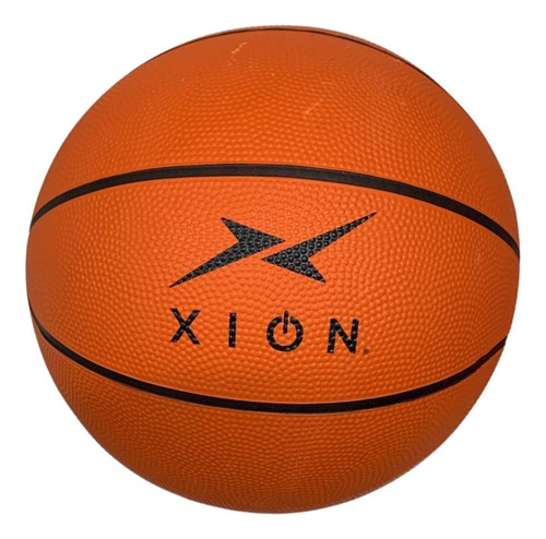 Balon Xion Basquetbol No 5 Entrenamiento Hule Natural Color Naranja