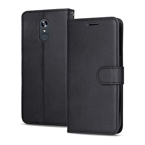 Funda Para LG Stylo 4 Negro Pu Leather-02