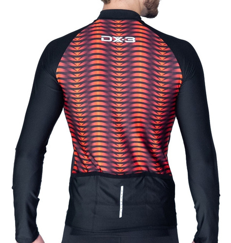 Imagem 3 de 4 de Camisa Dx-3 Ciclismo Masculina Fast Manga Longa