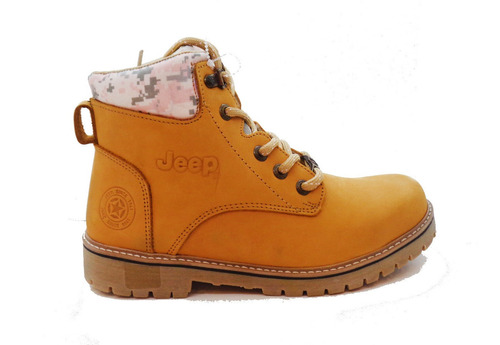 Bota Jeep Para Dama Con Casco Modelo 10754