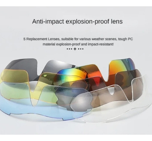 Gafas De Bicicleta Para Ciclismo De Carretera Y Deportes Al