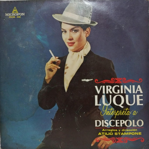 Virginia Luque  Interpreta A Discépolo Lp Argentina