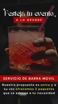 Comprar Servicio De Barra Movil, Barra Re Tragos, Barra De Cockteil.