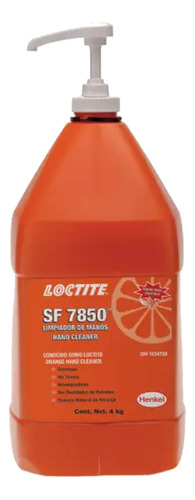 Limpiador De Manos En Crema Galon 3.78 Litros Orange