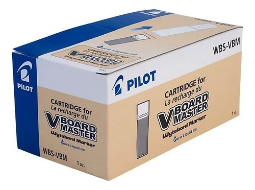 Caja X 12 Cartuchos Recarga Para Marcadores Pilot De Pizarra