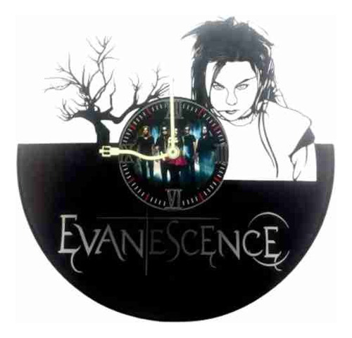 Reloj De Vinilo Evanescence Amy Lee Regalos Decoracion