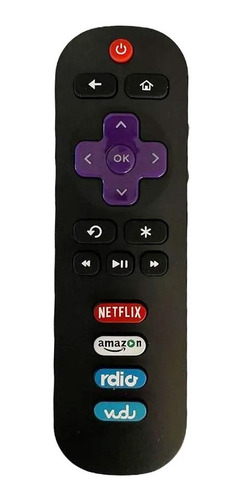 Control Compatible Element Rok Netflix Amazon Rdio Vudu