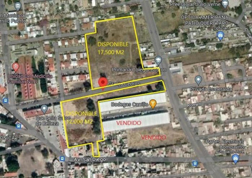 Terreno Industrial En Renta En Querétaro Zona Céntrica Cerca De Parque Industrial Benito Juárez