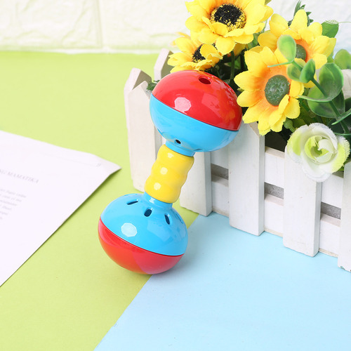 (l) Bird Toys Coloridos Plastics Interactive Dual Ball Parro