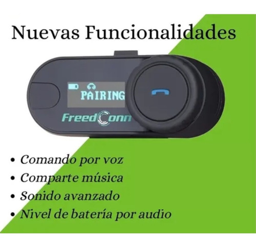 Imagen 2 de 4 de Intercomunicador X2 Bluetooth T-com Sc 800mts Radio Fm Moto