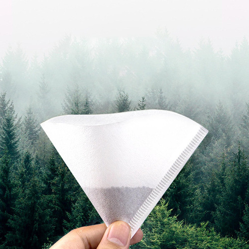 50 Piezas De Filtro De Café, Goteador Natural, Taza De