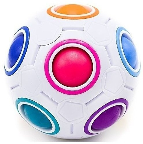 Toyzabo Desafiante Puzzle Speed Cube Ball, Juego De Colores
