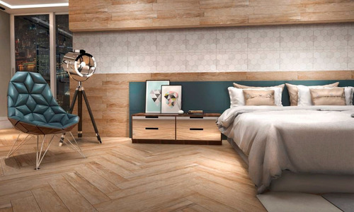 Imagen 2 de 3 de Porcelanato Ipe Natural 16 X 100 Cm