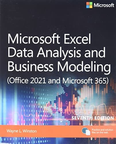 Book : Microsoft Excel Data Analysis And Business Modeling.