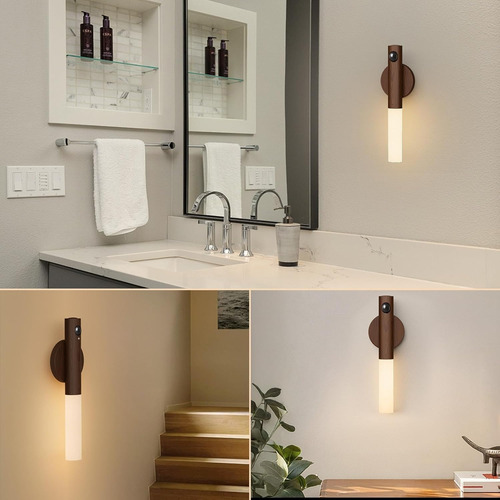 Aplique Magnetico Led Con Carga Usb Y Sensor De Movimiento
