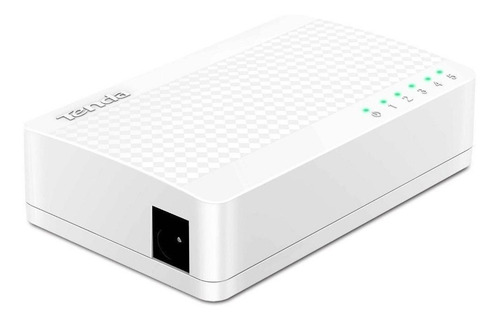 Switch S105 Tenda 5 Puertos Fast Ethernet Montaje Pared