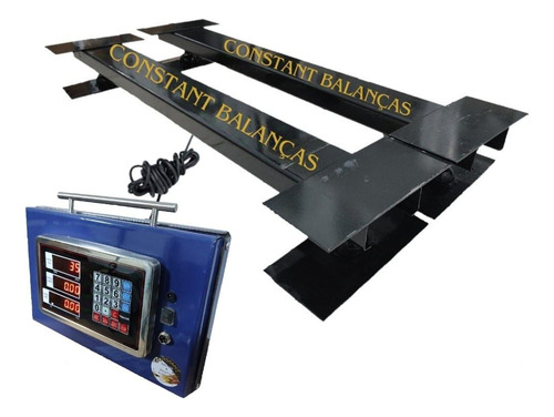 Balança De Barra Para Gado/tronco/brete 70cm C/maleta 4t/1kg