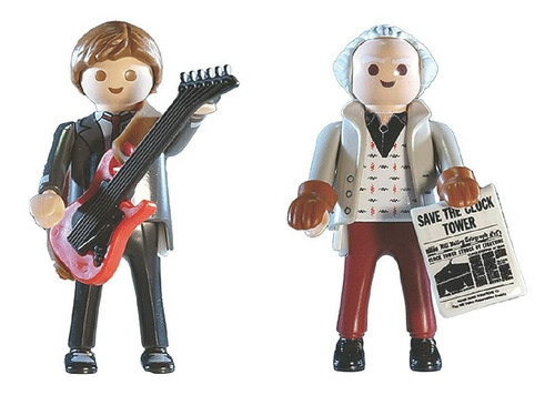 Playmobil 2 Figure Set Marty & Doc Brown