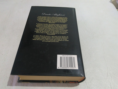 La Divina Comedia Dante Alighieri Losada Tapa Dura (Usado)