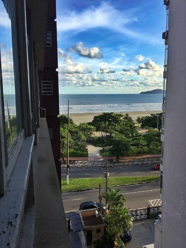Apartamento Com 1 Dormitório À Venda, 50 M² Por R$ 325.000,00 - Boqueirão - Santos/sp - Ap1501