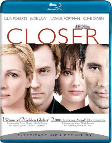 Closer Pelicula Blu-ray Original Nueva Sellada 