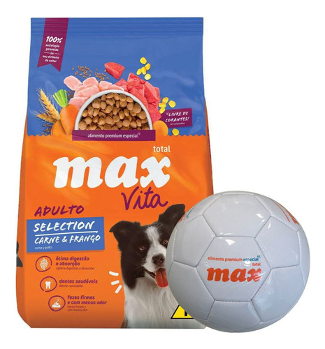 Alimento Max Selection Vita 18 Kg + Regalo