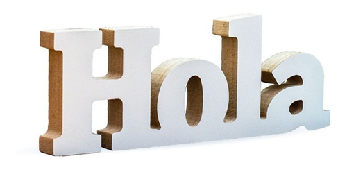 Imagen 2 de 5 de Palabras De Madera Decorativas Varios
