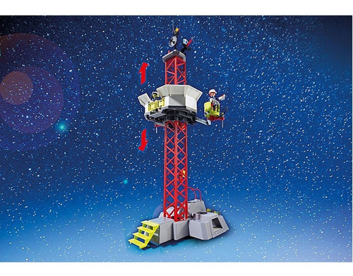 Playmobil 9488 Space Cohete Con Plataforma De Lanzamiento